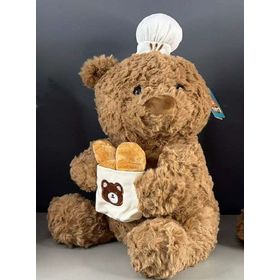 URSO-PADEIRO-PELUCIA-26CM-MARRON-E-PRETO-S2-TOYS-909612