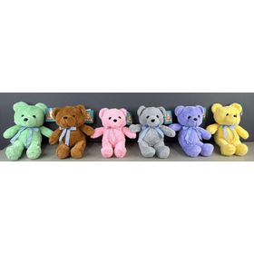 URSO-PELUCIA-C-LACO-XADREZ-20CM-SORTIDO-S2-TOYS-910044