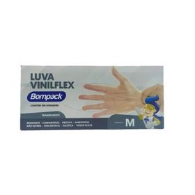 LUVA-VINILFLEX-BOMPACK-TRANSP-M-C100UN-BOMPACK-938025
