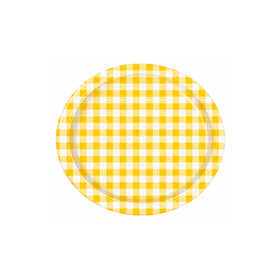PRATO-RASO-15CM-XADREZ-AMARELO-C10UN-PLASTIK-779878