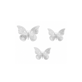 BORBOLETA-METALI-3D-C12PCS-12X10X8CM-PRATA-PARTY-DREAM-933338