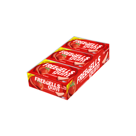 CHICLE-FREEGELLS-GUM-MORANGO-85G-RICLAN-PC-15.0-856989