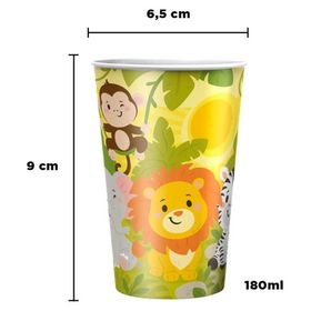 COPO-PAPEL-180ML-SAFARI-BABY-REGINA-958655