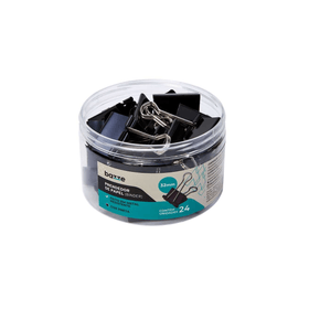 PRENDEDOR-PAPEL-BAZZE-BINDER-PRETO-32MM-C24UN-REVAL-978020